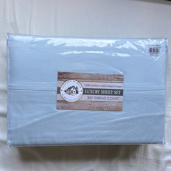 Bedding King Size Sheet Set 10 Cotton 300 Thread Count Made In India